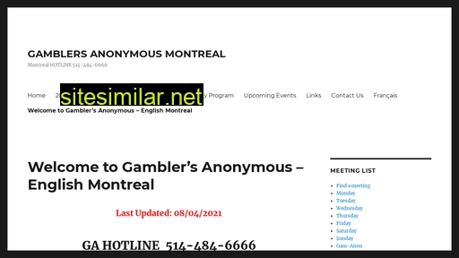gamontreal.ca alternative sites