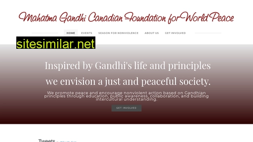 gandhifoundation.ca alternative sites