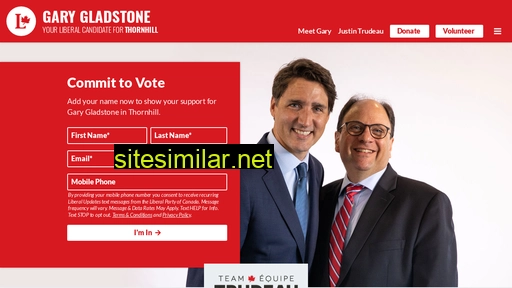 garygladstone.liberal.ca alternative sites