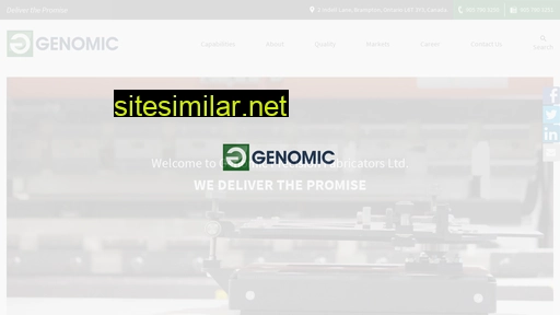 genomic.ca alternative sites