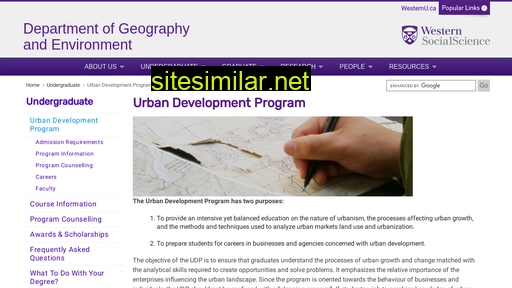 Geoenvironment similar sites