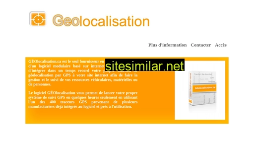Geolocalisation similar sites