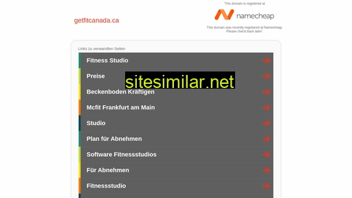 getfitcanada.ca alternative sites