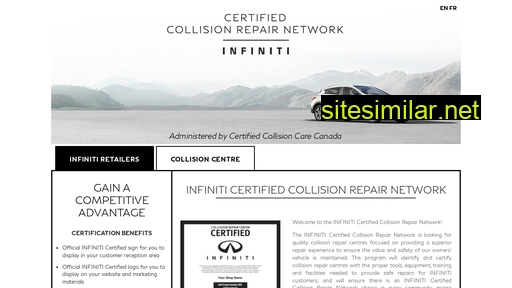 getinfiniticertified.ca alternative sites