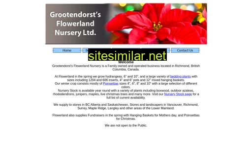 gflowerland.ca alternative sites