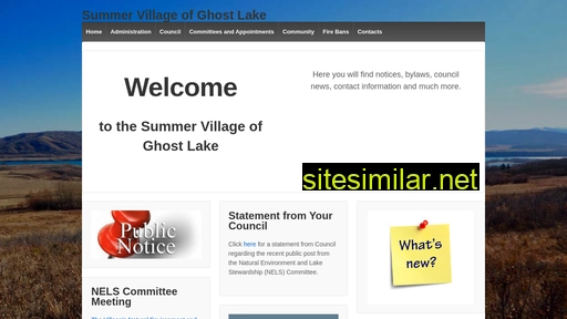ghostlake.ca alternative sites