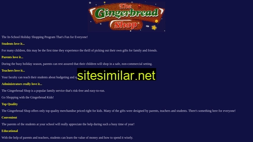 gingerbreadshop.ca alternative sites