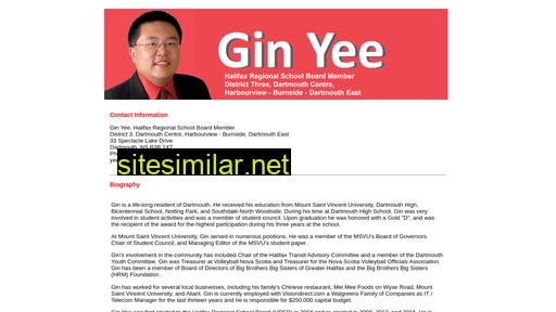 ginyee.ca alternative sites