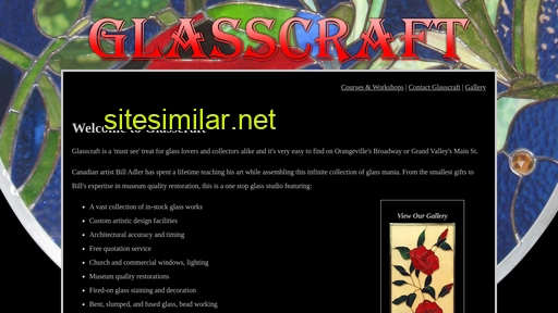 glasscraftcanada.ca alternative sites