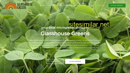 Glasshousegreens similar sites