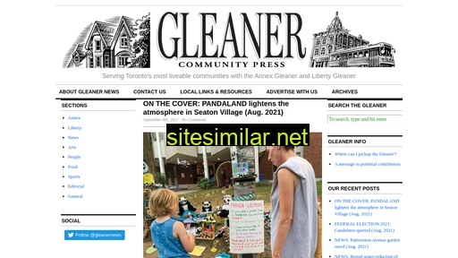 gleanernews.ca alternative sites