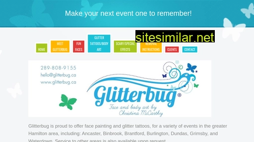 glitterbug.ca alternative sites
