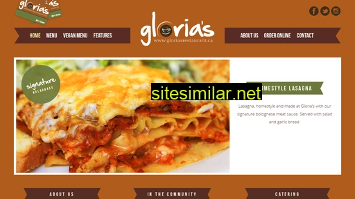 gloriasrestaurant.ca alternative sites