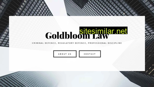 goldbloomlaw.ca alternative sites