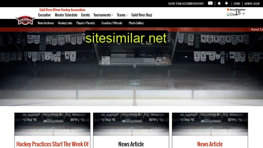 goldriverminorhockey.ca alternative sites