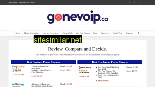 Gonevoip similar sites