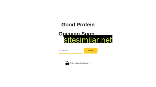 goodprotein.ca alternative sites
