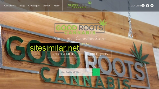 goodrootscannabis.ca alternative sites