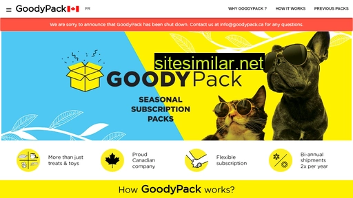 goodypack.ca alternative sites