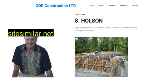 gopconstruction.ca alternative sites