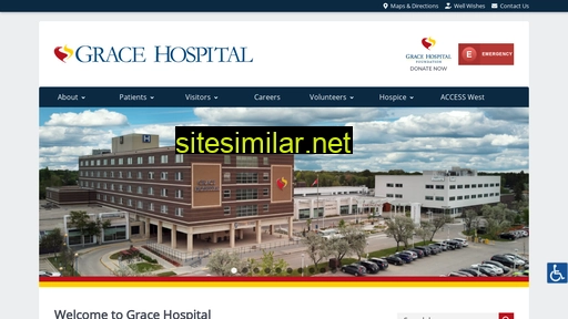 Gracehospital similar sites