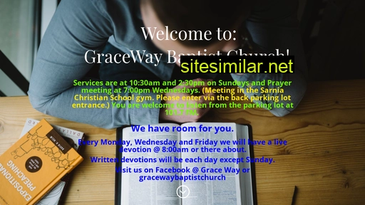 gracewaybaptist.ca alternative sites