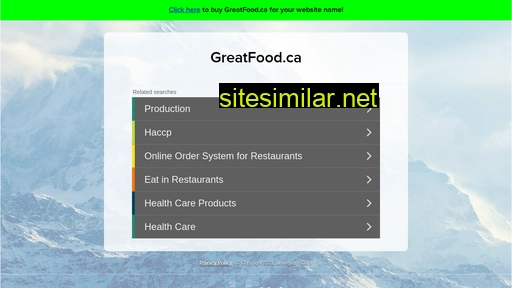 greatfood.ca alternative sites