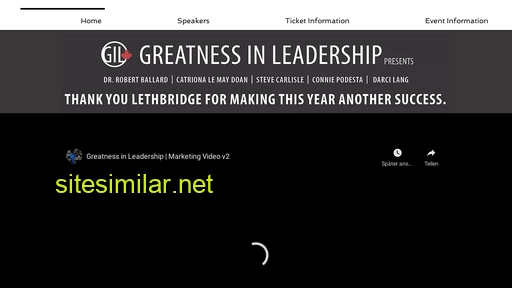 greatnessinleadership.ca alternative sites