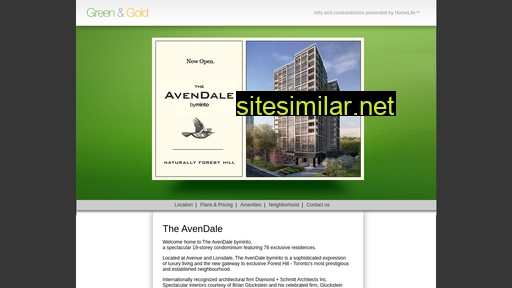 greenandgold.ca alternative sites