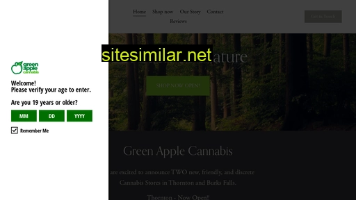 greenapplecannabis.ca alternative sites
