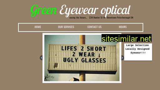 greeneyewear.ca alternative sites