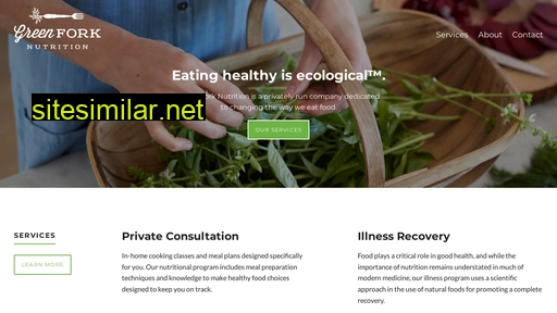greenforknutrition.ca alternative sites