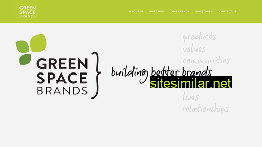greenspacebrands.ca alternative sites