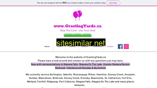 greetingyards.ca alternative sites