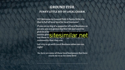 Groundfish similar sites