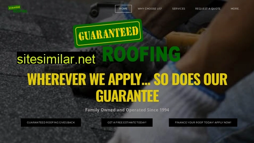 guaranteedroofing.ca alternative sites