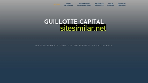guillottecapital.ca alternative sites