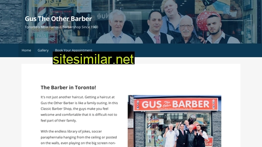 gustheotherbarber.ca alternative sites