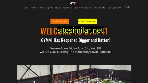 Gym41 similar sites