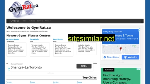 gymrat.ca alternative sites