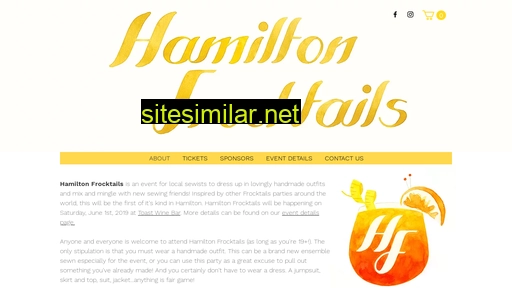 hamiltonfrocktails.ca alternative sites