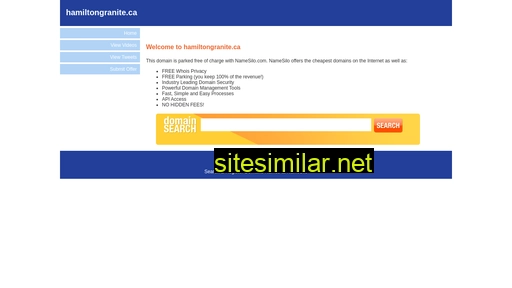 hamiltongranite.ca alternative sites
