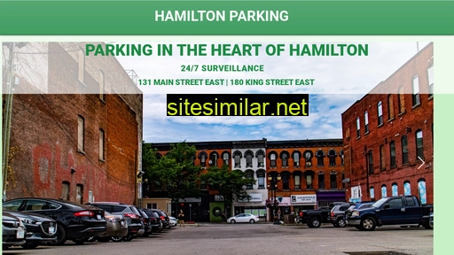 hamiltonparking.ca alternative sites