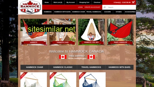 hammock-canada.ca alternative sites
