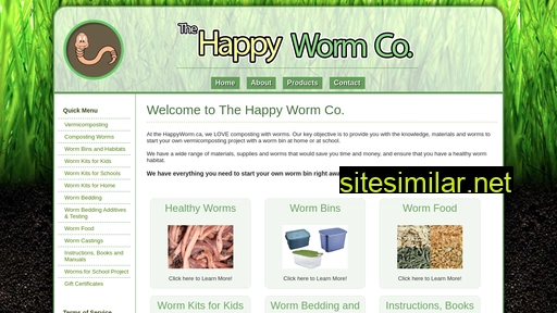 Happyworms similar sites