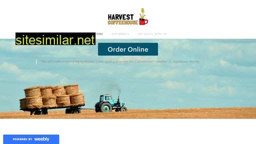 Harvestcoffee similar sites