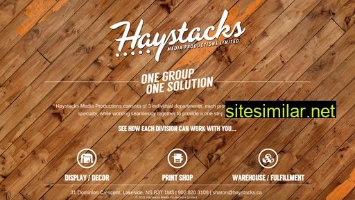 Haystacks similar sites