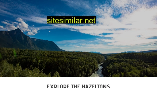 hazeltonstourism.ca alternative sites