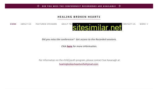 healingbrokenhearts.ca alternative sites