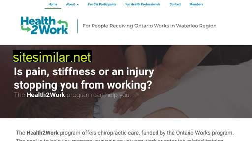 health2work.ca alternative sites